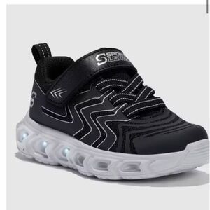 S Sport By Skechers Toddler Jarrod Sneakers - Black- Light Up